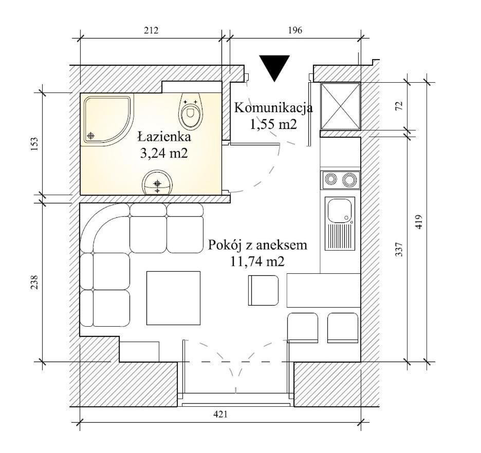 Villa Baltic Chalupy - Apartament Nr 1 Exteriér fotografie